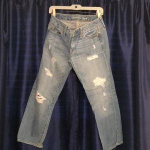 American Eagle boy fit jean capris